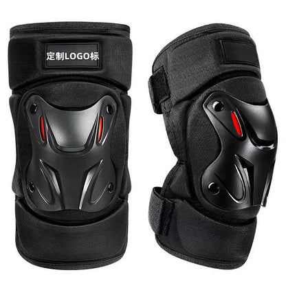 Motorcycle Men Protection Kneepad Guard Protective Anti-fall Off Road Breathable Protector Gear Windproof Racing Knee Pad Set